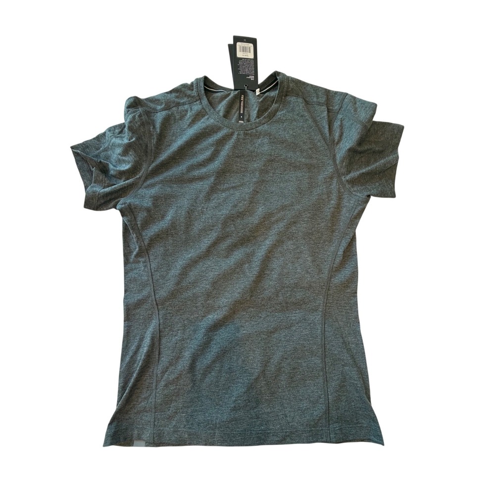 Ten Thousand Durable Tee Charcoal Heather S Mens Training Shirt TT-DT-CH-S NWT
